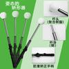 Golf Swing Trainer, Adjustable Length Swing Practice Aid with Sound Feedback, Portable Training Stick for Beginners