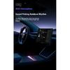 For Tesla Model Y Juniper Fast Charging USB Hub Docking Station with Rainbow Light Model 3 Highland Retractable Ambient Lighting