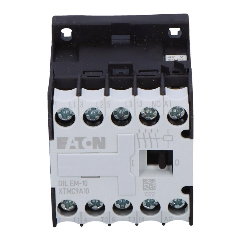 Contactor AC-3/I=9A P=4kW/ 1Z 0R DILEM-10(42V50HZ,48V60HZ)