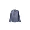 Autumn/Winter Women's Plaid Yarn-Dyed Cotton Button-Up Shirt, Long Sleeve, Hong Kong Style, Versatile Base Layer Outerwear (WFSY51573)