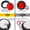 2pcs 4" Red 12 Tail LED Rear Stop Brake Running Lights for Truck Trailer Boat