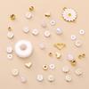 24 Grid Pearl Soft Pottery Letter Bead Accessories Set Box Handmade Diy Bracelet Necklace Creative Beads