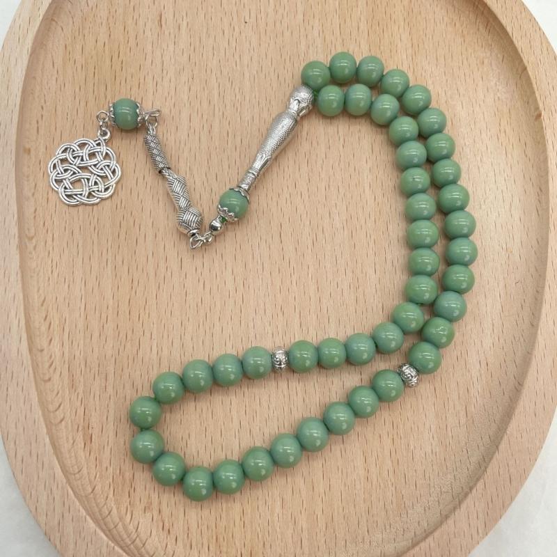 Prayer Rosary Bracelet Islamic Prayer Beads Handchain with Tassels for Muslims