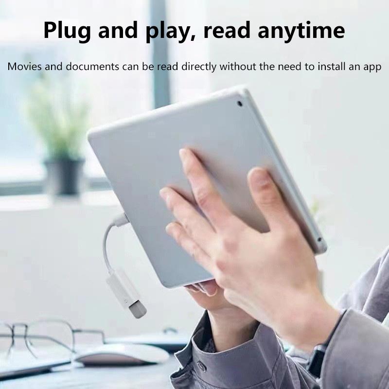 Mobile Usb Flash Drive Game Controller Multi-Function Converter Lightning To Usb3.0 File Fast Transfer For Iphone Huawei