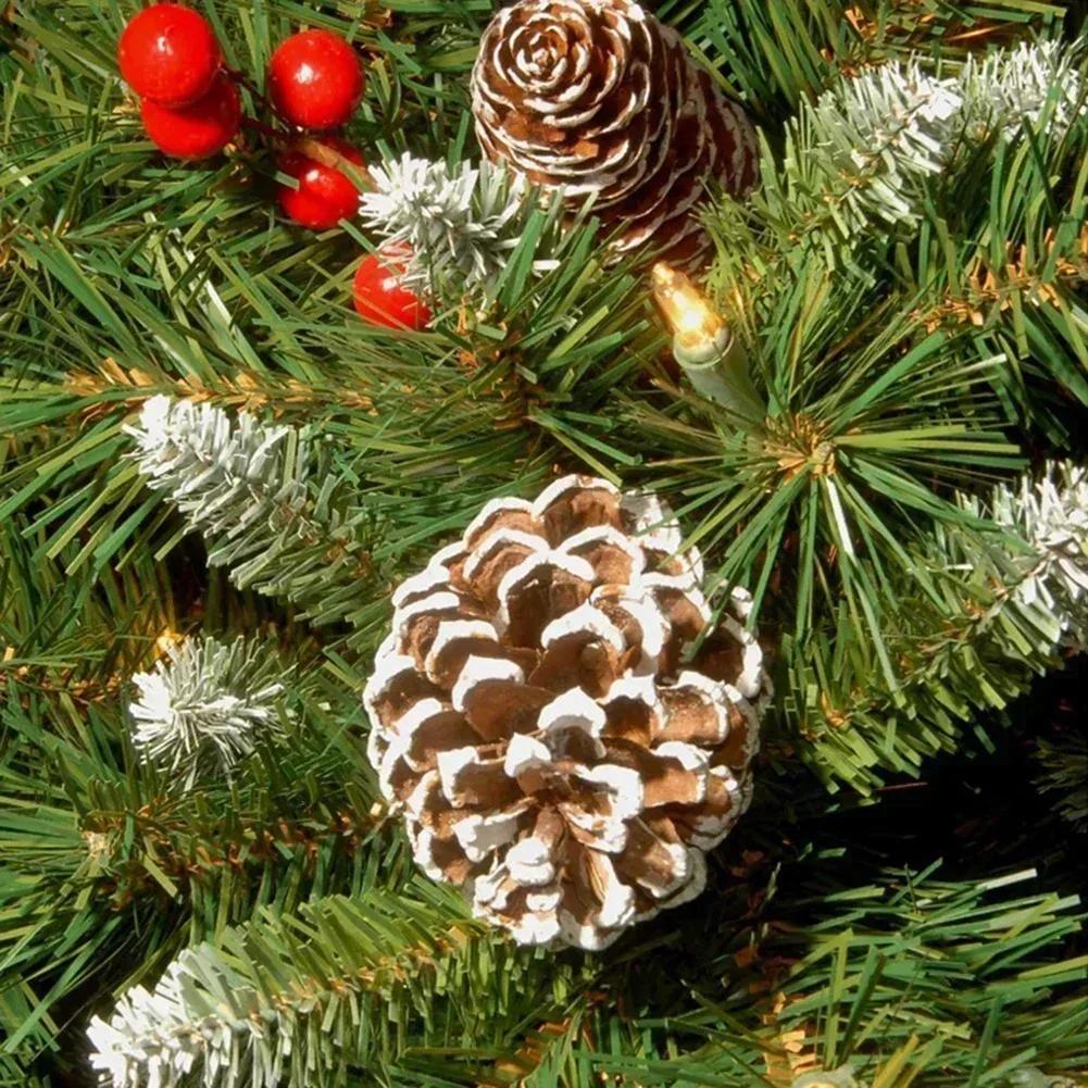 30*25*15cm Christmas Flower Basket Decorative Hanging Flower Arrangement Colorful Flower Arrangement Enchanting Glow