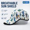 Seamless Sports Hat Quick Drying Visor Cap Creative Gift Baseball Cap