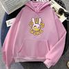The Amazing Circus Rabbit Hoodies Long Sleeve Cartoon Graphic Sweatshirts Winter Fleece Casual Kawaii Printing Hooded