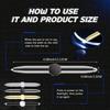 Pen Spinner Stift mit LED-Licht Multifunktionaler Stift Hilft Stressabbau Denk-Kugelschreiber Rotierend Anti-Stress Angst