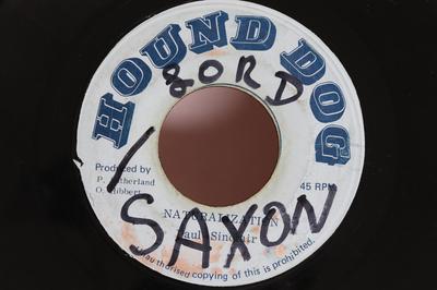 7inch Record PAUL SINCLAIR  ERNEST SOUL SYNDIC  Naturalization  Naturalization Ve NONE HOUND DOG 1975 Jamaica Reggae Ska  Dub Used