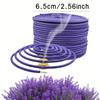 Hundred Day Floral Fragrance Roll - Natural Spiral | Long Burning (4 Hours) | Perfect for Terraces, Balconies, Pools, Camping, and Gardens