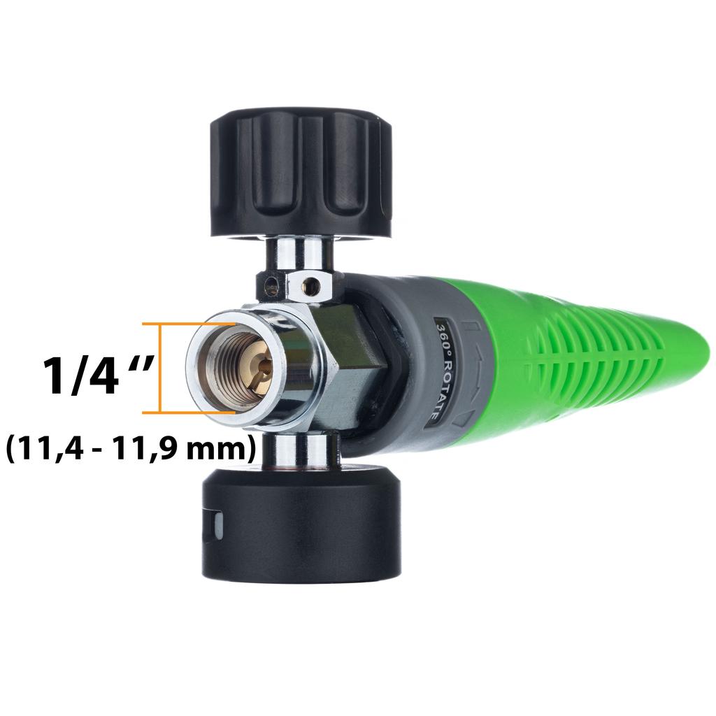 S0801 750ml Foamer for Pressure Washer G1/4F, Brass Nozzle 1.2mm