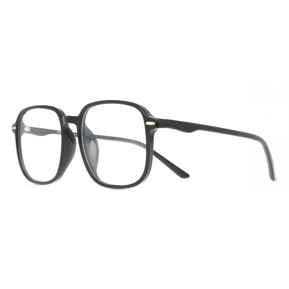 Full Rim Square Black Smartbuy Collection Ghin G30050 C1 Fashion Unisex Eyeglasses