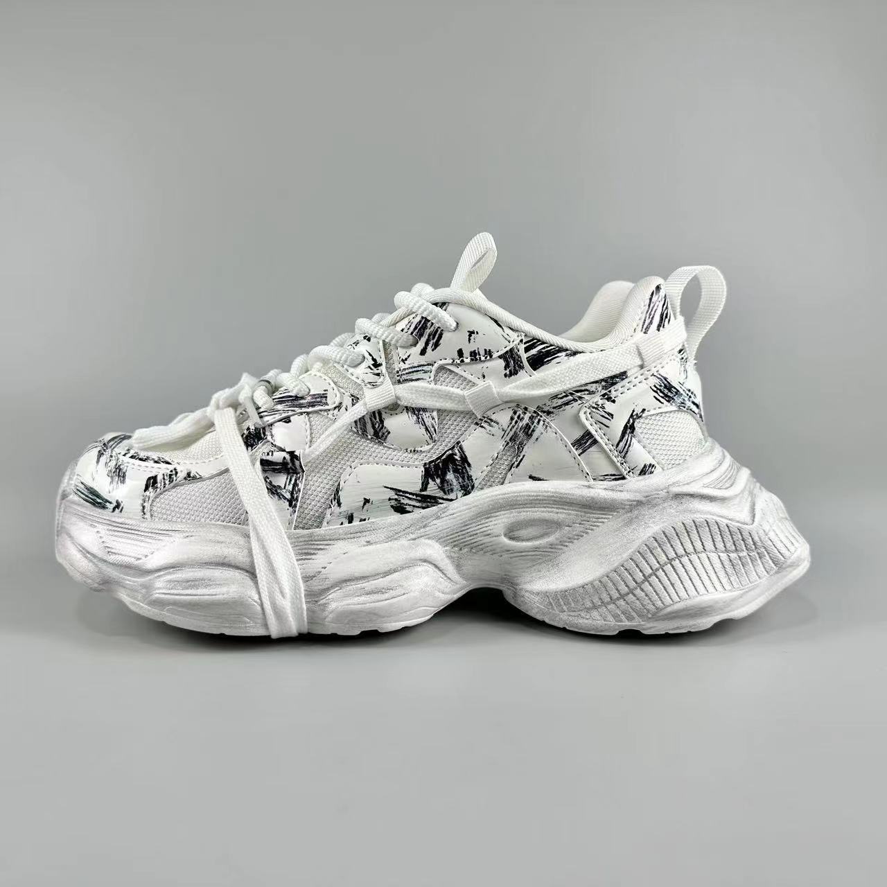 

Fashion 2025 New Classic Hot selling Men s Sneakers Couple Style Fashion Versatile Breathable Sports Running Shoes Zapatillas Deportivas 44 белый