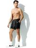 Men's Cross-border Patent Leather Beach Shorts: Casual Three-Color Design