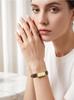 Gedi Women's Rectangle Quartz Watch - Black Crocodile Leather, Waterproof & Elegant for Daily Wear