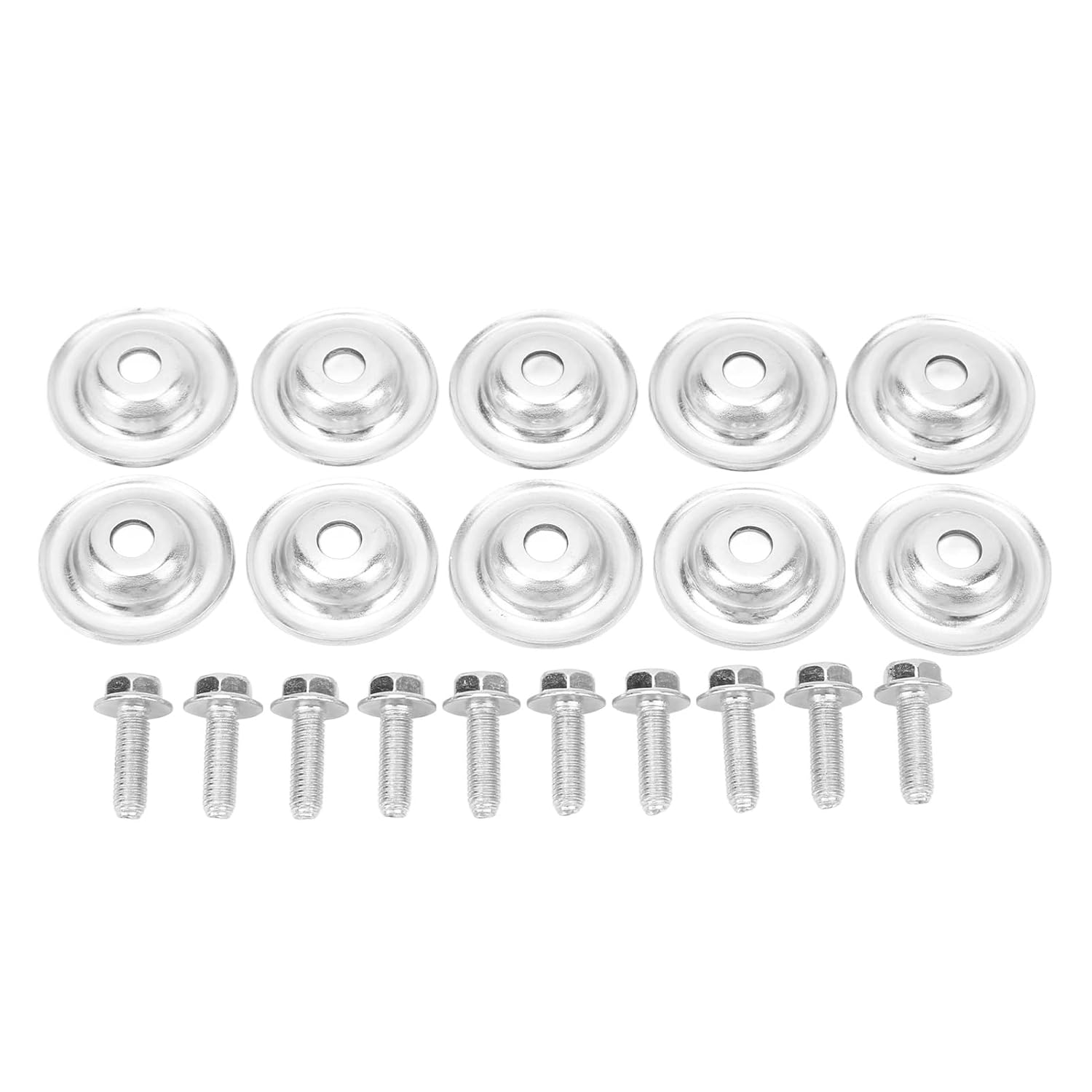 

Premium UTV Skid Plate Washer Bolt Set 7556065 fits RZR - HeavyDuty Replacement Parts - 20-Piece Repair and Maintenance Set