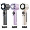 Portable Hand Held Personal Turbo Fan 199 Gear Speed Wind USB Rechargeable Handheld Fan Electric Fan for Outdoor Camping Travel