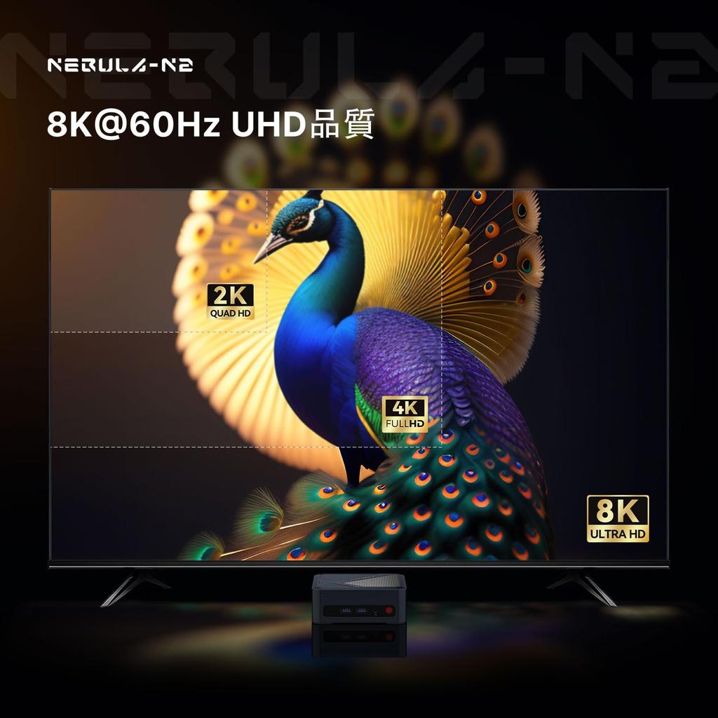 ORIGIMAGIC N2 Mini PC Ryzne 5 6600H Up To 32GB DDR5 512GB NVMe SSD OS 11 Pro Mini Pc Dual USB Dual HDMI WIFI BT 4 Screen Gaming Mini Computer (6C/12T,