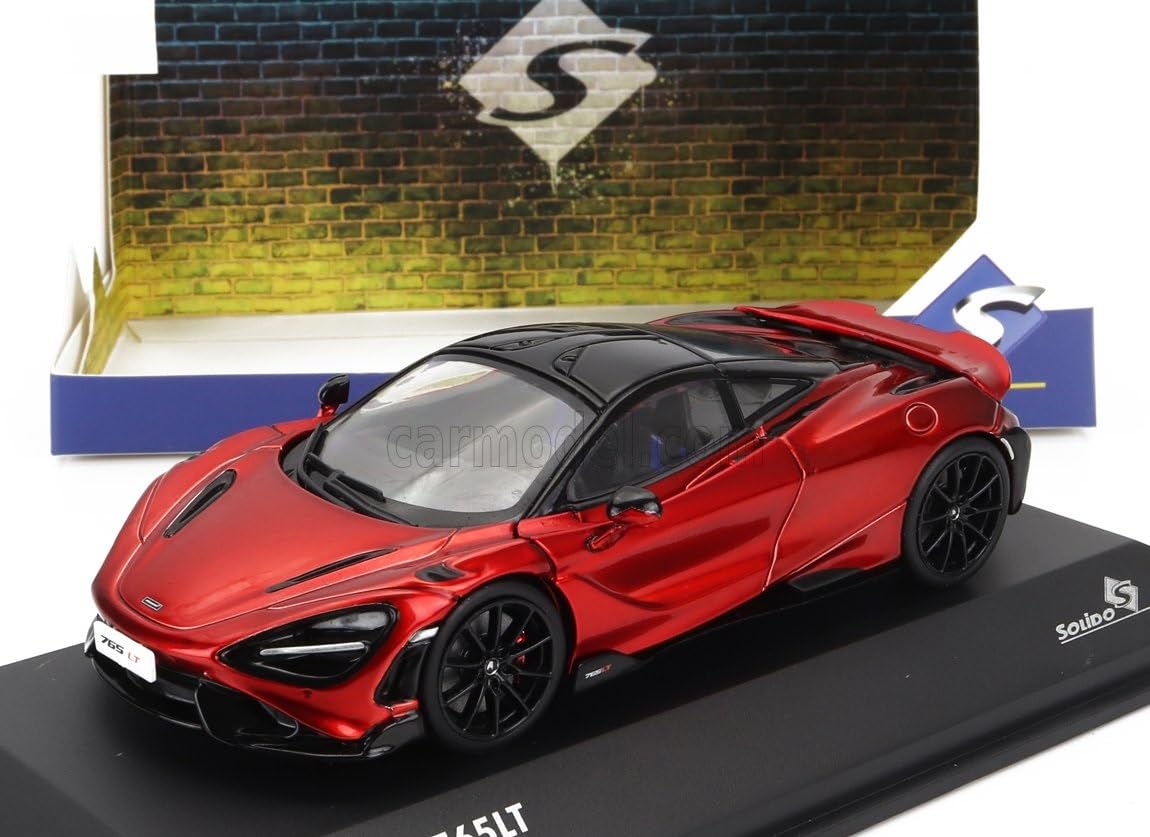 

Твердый мини-автомобиль McLaren McLaren 765LT V8 BITURBO 2020 1/43 (красный) [Элемент] красный