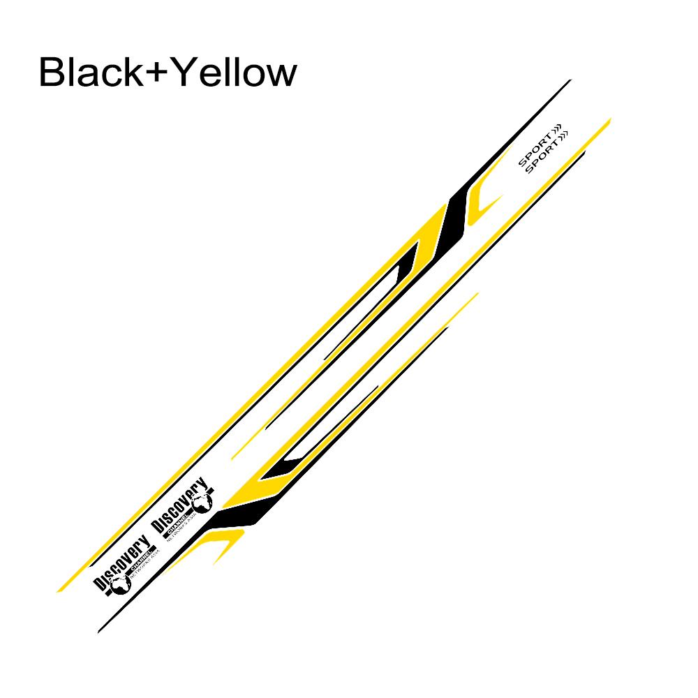 2PCS Sport Car Door Waist Lines Stripes Vinyl Decal For Toyota Prado Land Cruiser Auto Body Door Side Decor Stickers Accessories