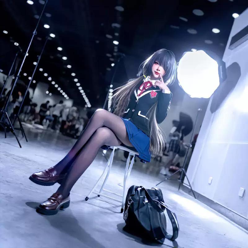 Date A Live Kurumi/Tohka/Yoshino Cosplay Costume Anime Role Play Outfit for Halloween Carnival