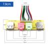 1Pc Computer Chassis Front Panel Audio Jack Front Usb Interface Host Front Bezel Cable