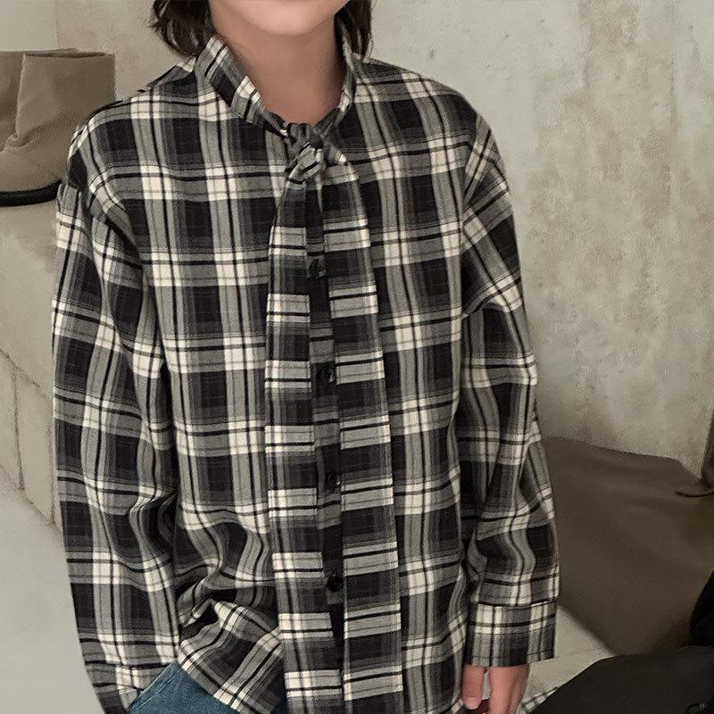 

Boys Mid-Length British Style Trench Coat - Spring/Autumn 2025 Fashion 140 cm