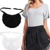 Vintage Half Waist Apron with Two Pockets Short Apron Sexy Lolita Pinafore  for Women