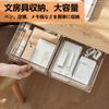 AooYo Set of Mini Drawer Hidden Storage Office Remote Control Convenient Small Item Tape Strong No Tools Easy Transparent Under-Desk Drawer, 2,