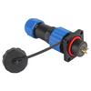 IP68 Waterproof Plug Socket Square Aviation Power Connector Industrial Terminal Adapter SP163 Pin (380V 10A)