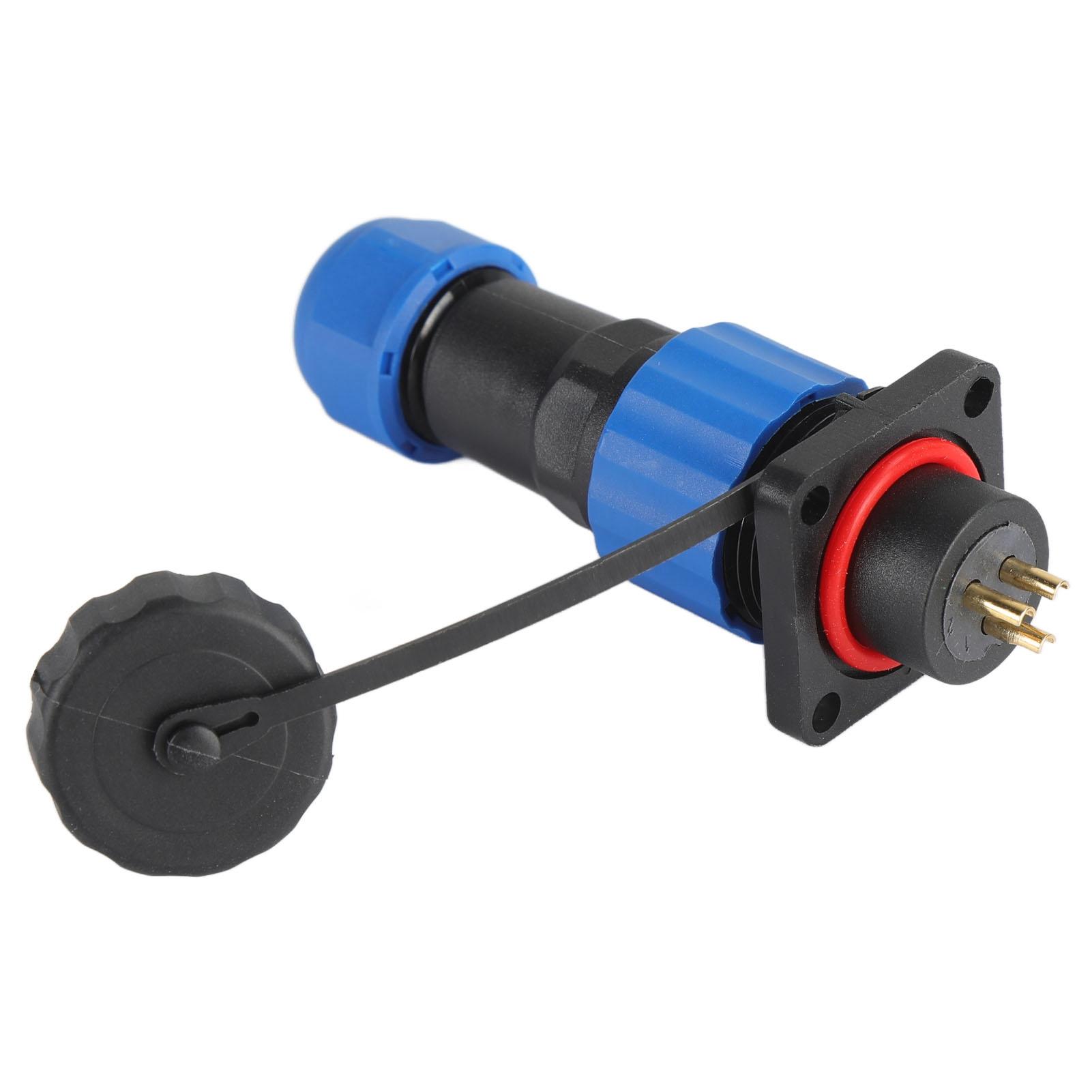 

Водонепроникна розетка IP68 Квадратний авіаційний силовий роз єм Промисловий термінальний адаптер SP16 8-контактний