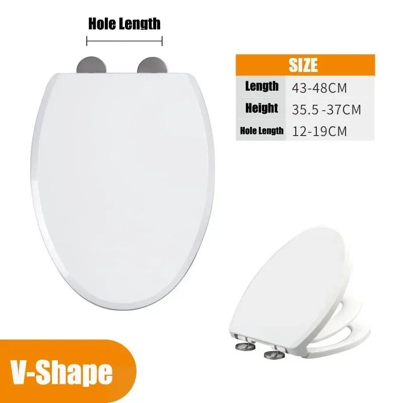 Child Potty Training Toilet Lid PP Material Double Layer Slow-Close Anti-Falling Travel-Friendly Adult Kids Household Products