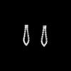European and american wedding rhinestone evening accessories - full diamond sparkling hollow necklace set