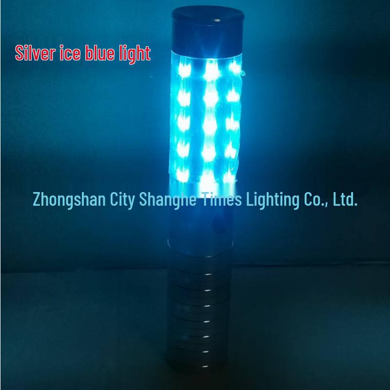 Rechargeable LED Strobe Stick for KTV & Parties - Handheld Flashing Light for Pouring Wine & Champagne Atmosphere.