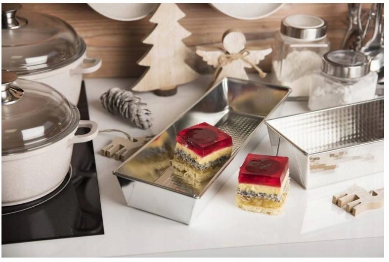 Platino Baking Tray 26x125x75 Cm