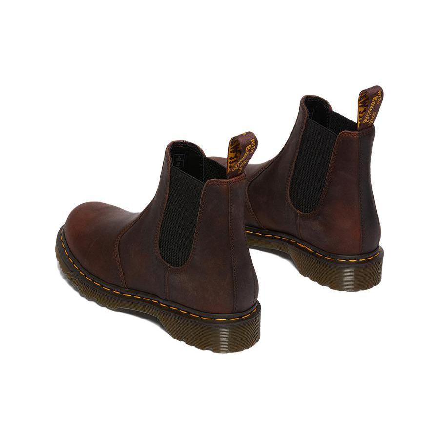 Dr. Martens Leather Comfortable Warm Ankle Chelsea Boots Unisex boots Red Brown 30676294