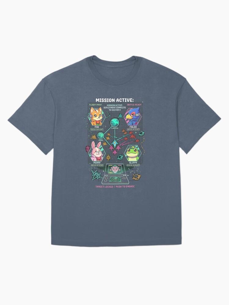 Star Fox Adventures Remastered starfox mission active Oversized Unisex T-Shirt