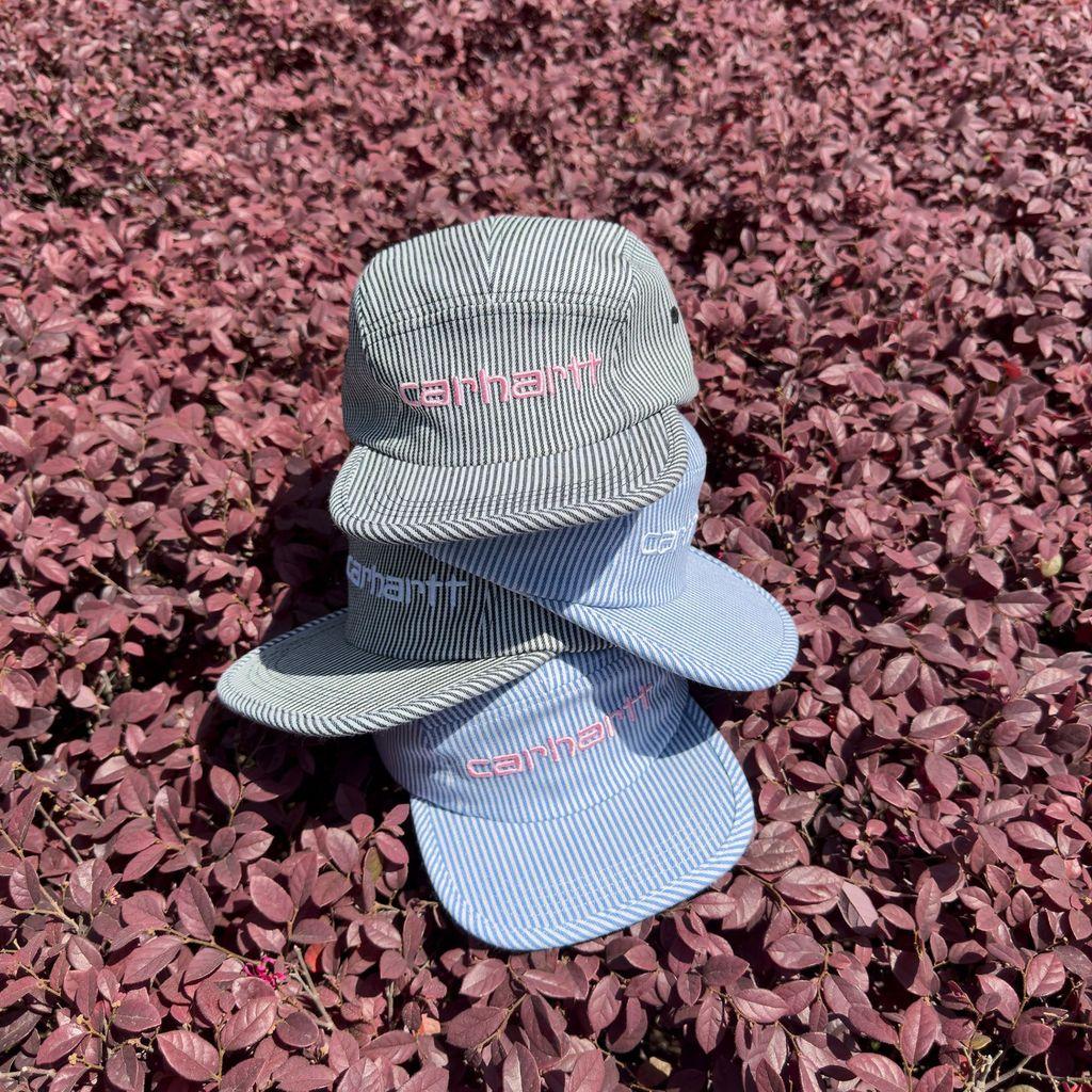 Carhartt Vintage Cotton Baseball Cap With Embroidered Logo For Streetwear Style