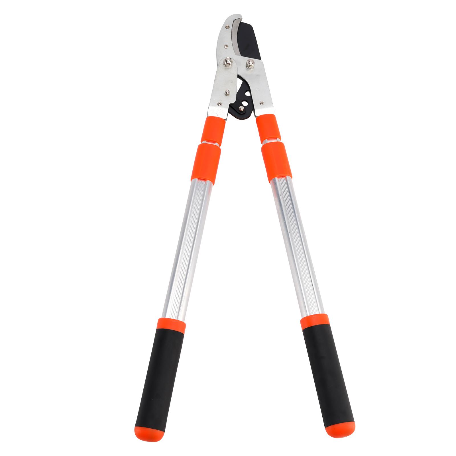 Extendable Anvil Loppers 40in Tree Trimmer Telescopic Heavy Duty Branch Cutter оранжевый
