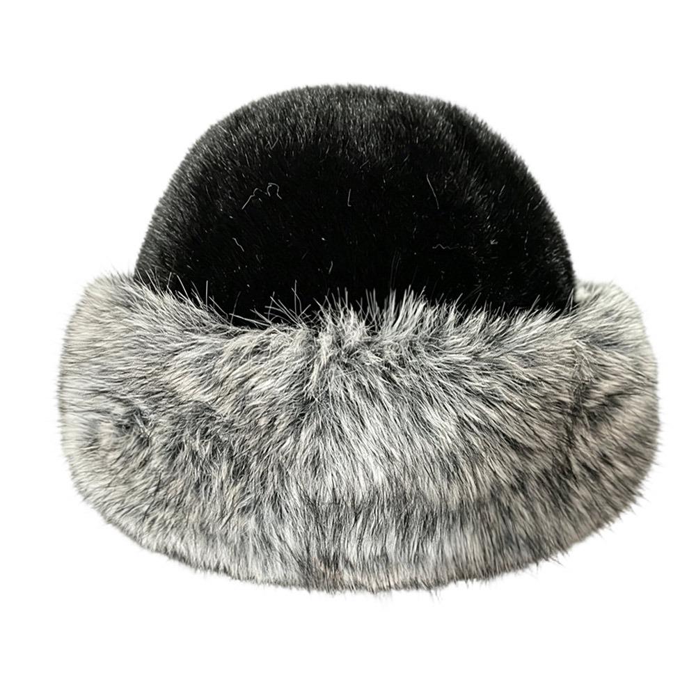 Fashionable Simple Fisherman Hat Head Circumference 58-60cm Women s Mongolian Hat чёрный