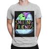 Gleb Smiling Friends Graphic Funny 100 Cotton TShirt Smiling Friends Season 2 Tees Tops For Unisex