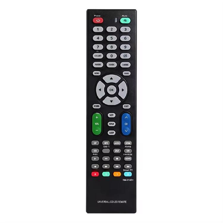 LCD TV Remote Control Replacement Remote Controller Media Player for RM-014S+ HDTV Remote Media Player Accessories
