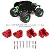 RC Front Rear Axle Shock Mount Bracket Heavy Duty Aluminium Alloy for LOSI 1Celsius8 LMT   AXLE   Truck