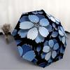 1pc Floral Pattern Automatic Open/Close Umbrella - All-Season Portable Umbrella for Women/Men, Highquality Fabric yy251213099