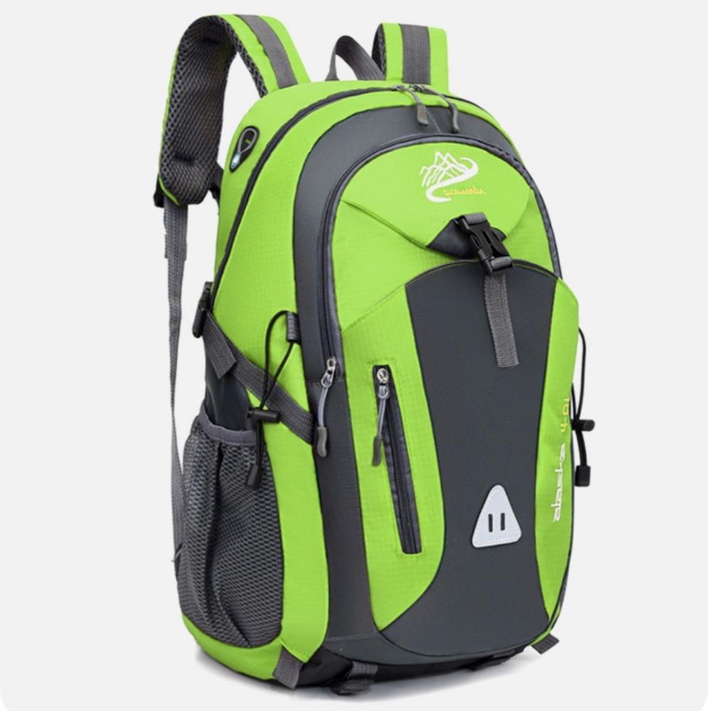 

New Travel Backpack Hiking Camping Luggage Backpacks Outdoor Climbing Bag Computer Bags Student School Bag for Women and Men світло-зелений колір