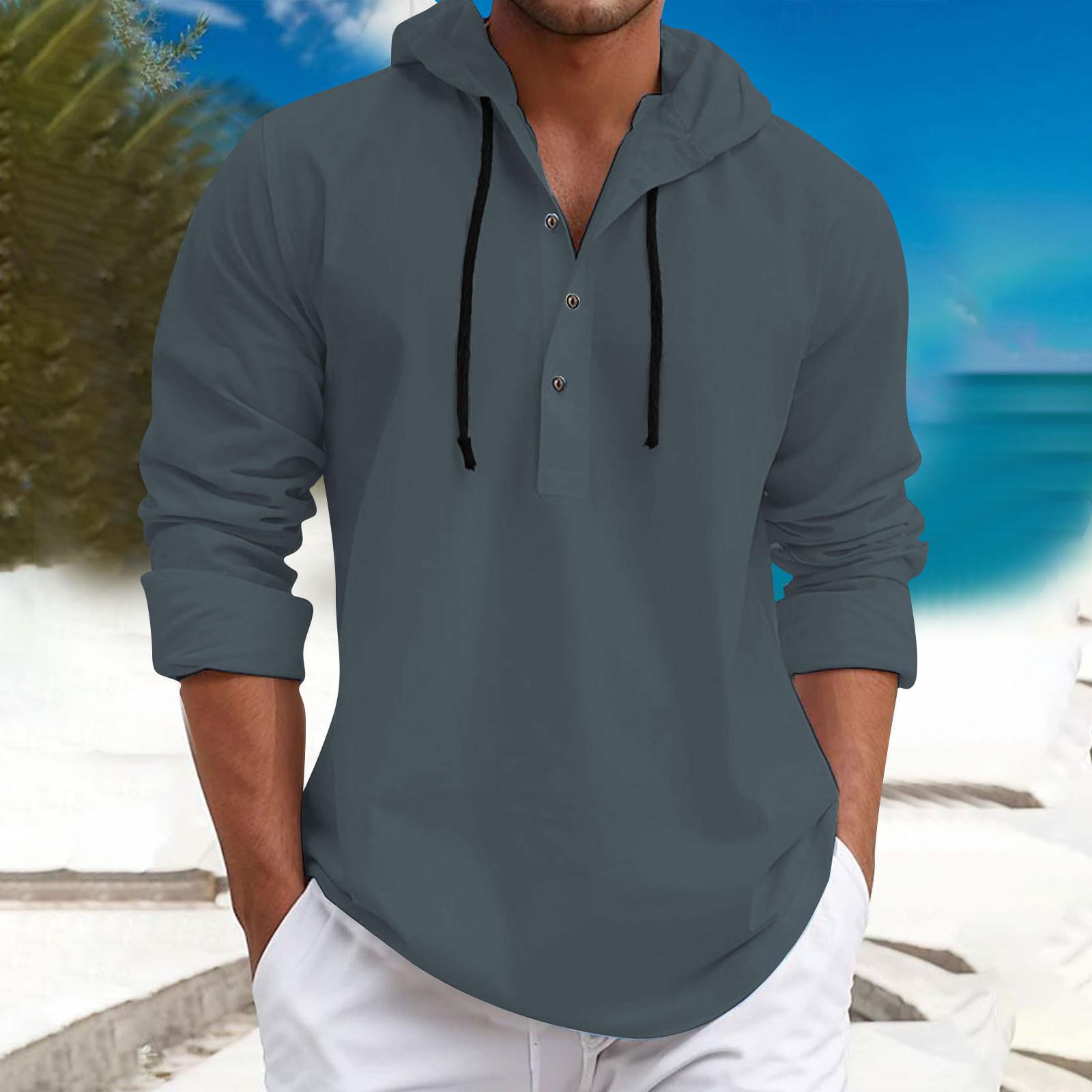 

Дизайнерские весенне-летние мужские повседневные хлопковые льняные рубашки с длинным рукавом, свободные рубашки XXXL