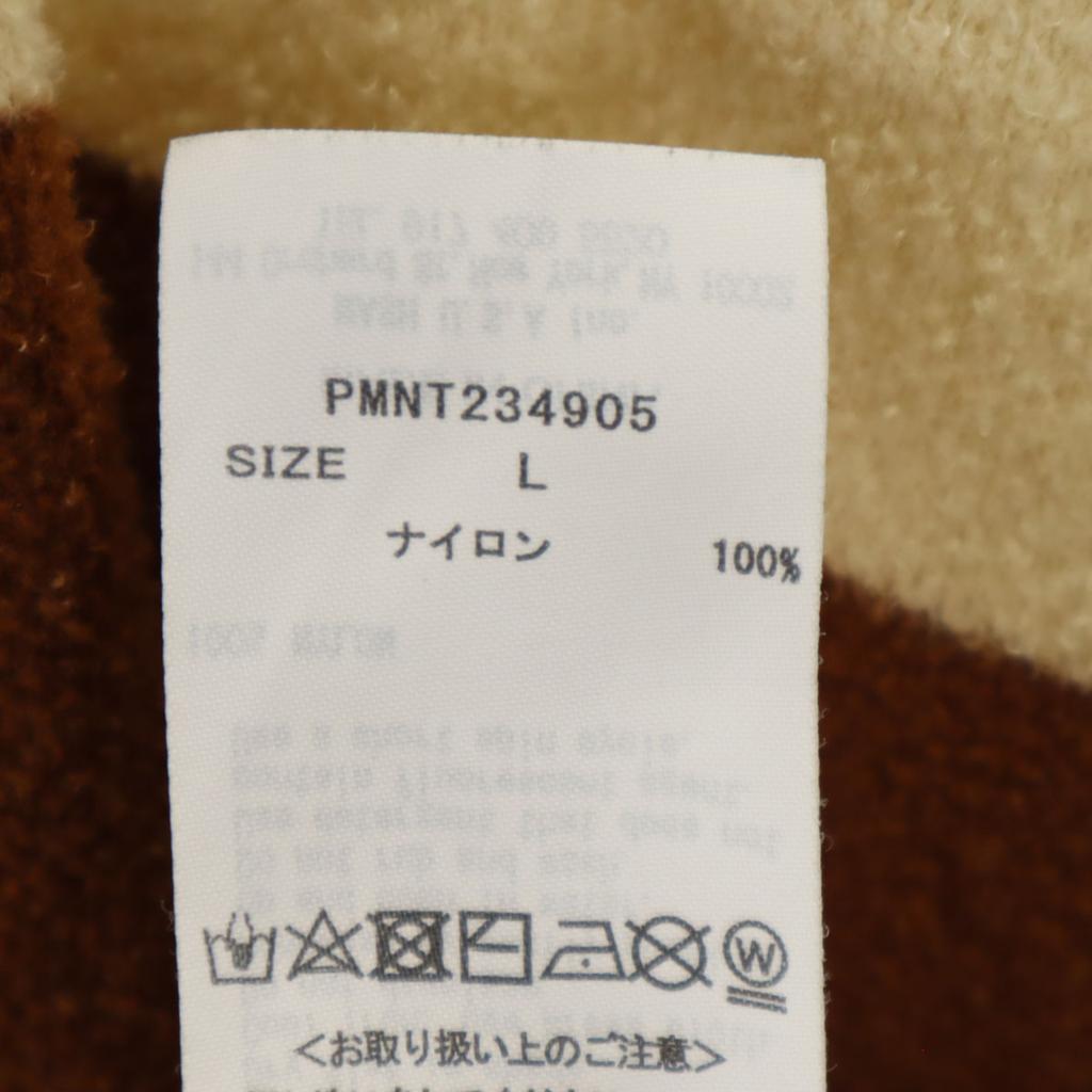 GELATO PIQUE HOMME Border Pattern Five-quarter sleeve Room wear pullover Men's Used