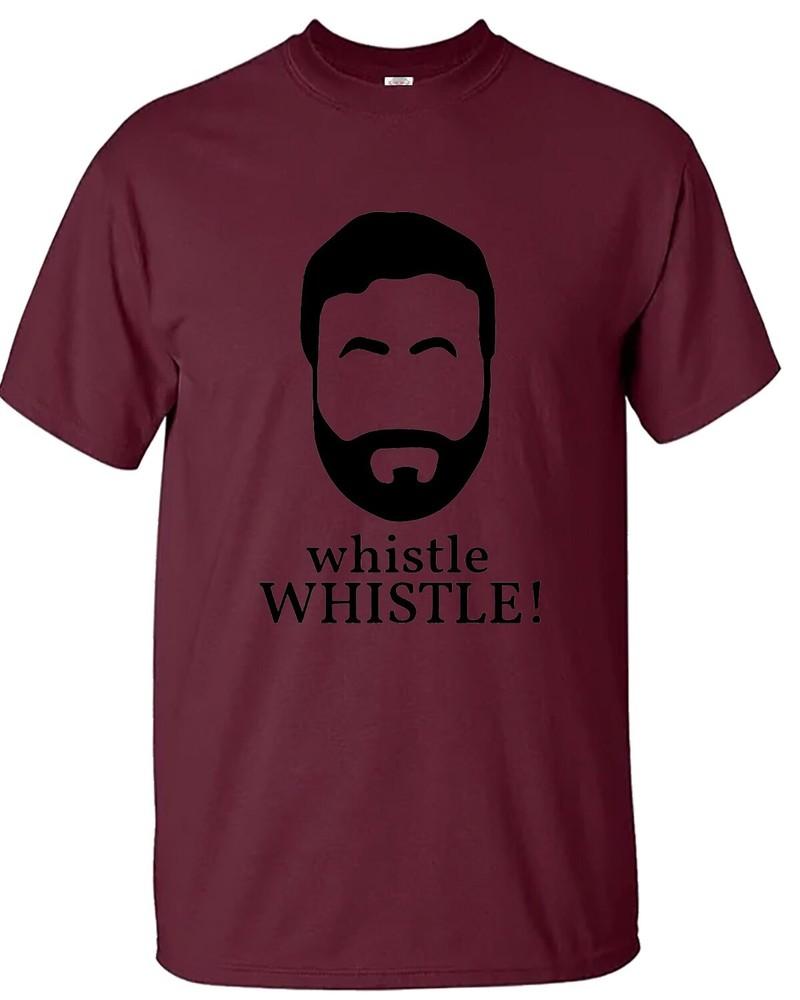 Whistle Whistle Tshirt Roy Kent Ted Lasso Inspired Mens Funny Novelty Tee Top