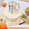 Dingsheng 5L Automatic Dough Kneader & Meat Grinder with One-Touch Operation