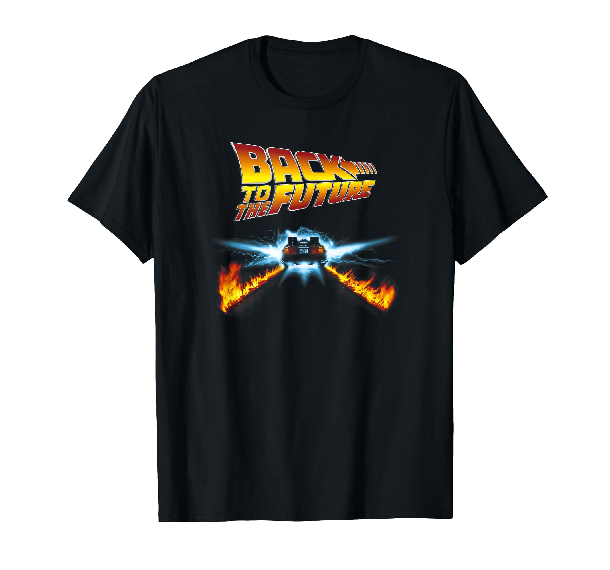 

Back to the Future DeLorean and Logo T-Shirt